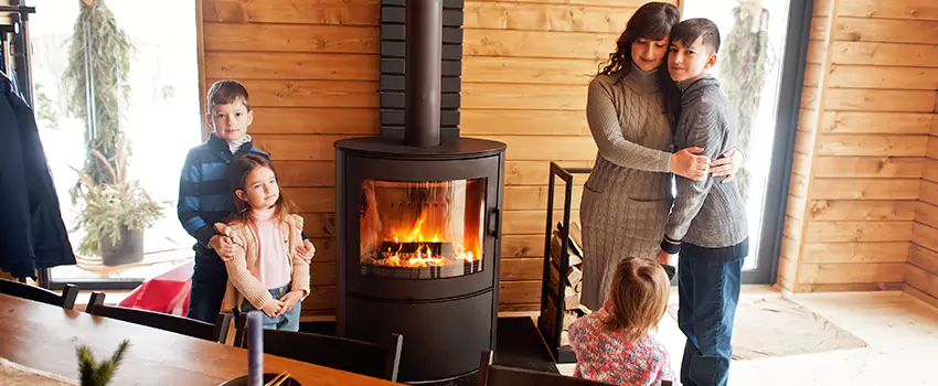 Morso Cast Iron Fireplace Insert Installation in Takoma Park, Maryland