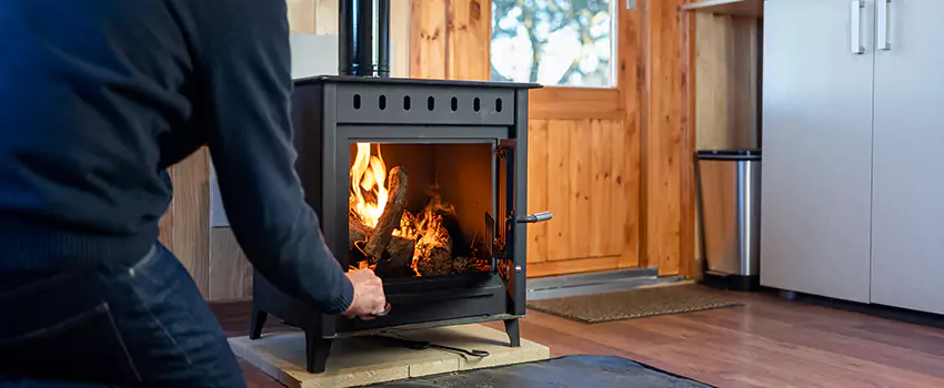 Open Hearth Wood Fireplace Installation in Takoma Park, MD